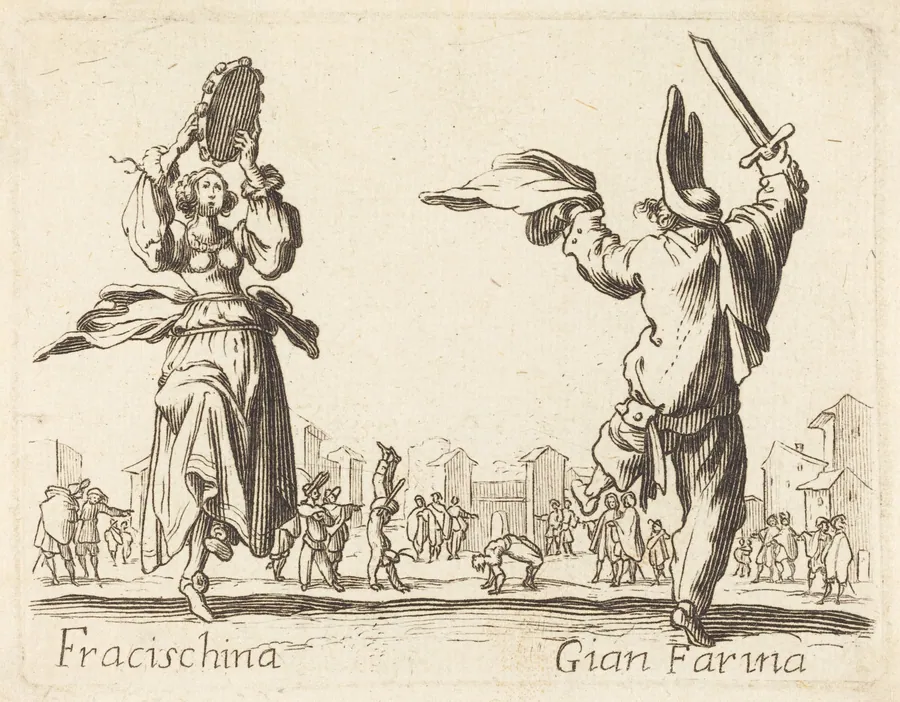 Fracischina and Gian Farina by French 17th Century