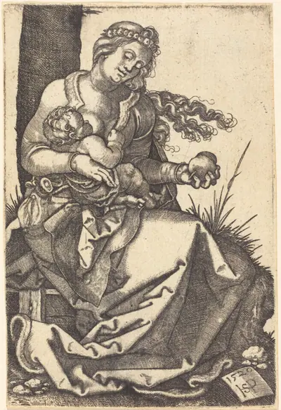 The Virgin, Holding a Pear, with the Child