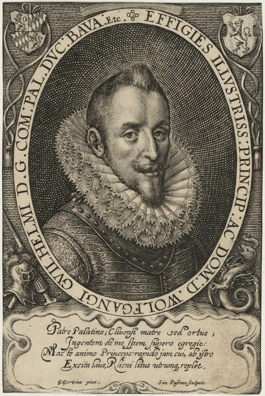 Wolfgang William, Count Palatine by Simon van de Passe