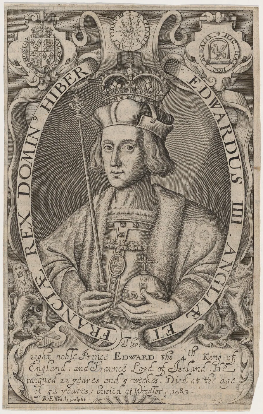 King Edward IV by Renold Elstrack