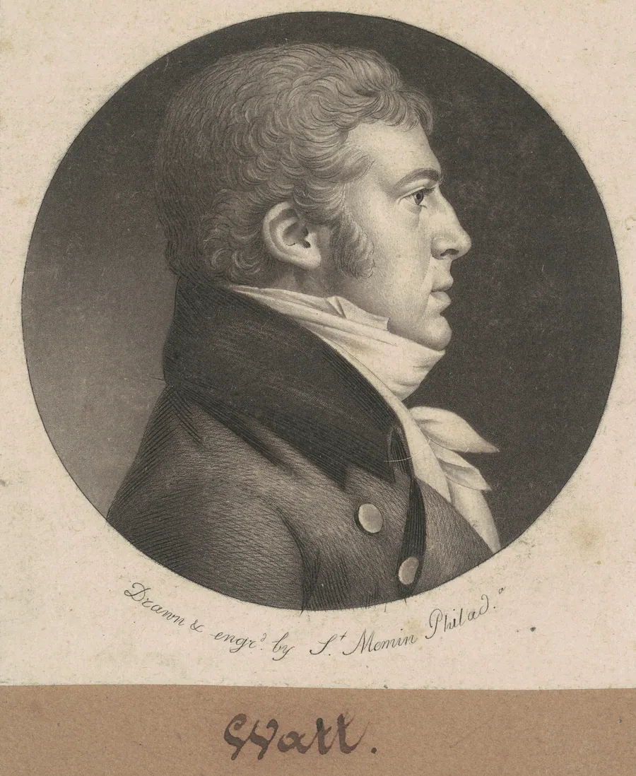 Watt by Charles B. J. Févret de Saint-Mémin