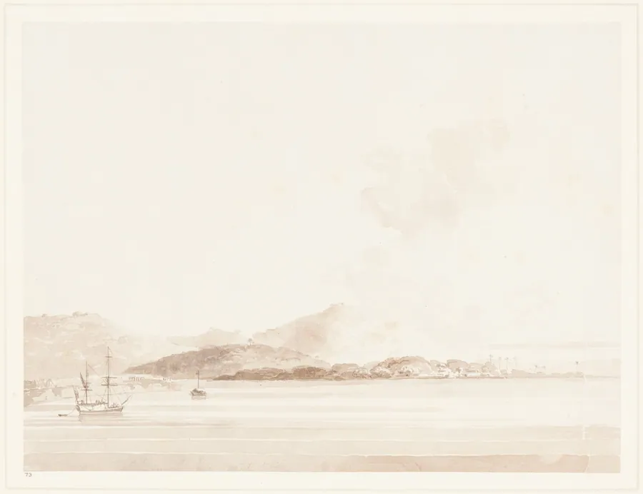 A View in India by William Daniell