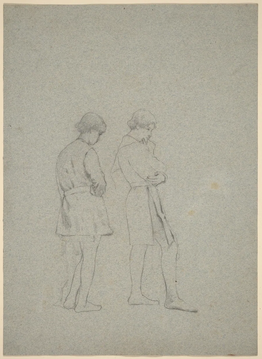 Studies for Elaine by Thomas Hovenden