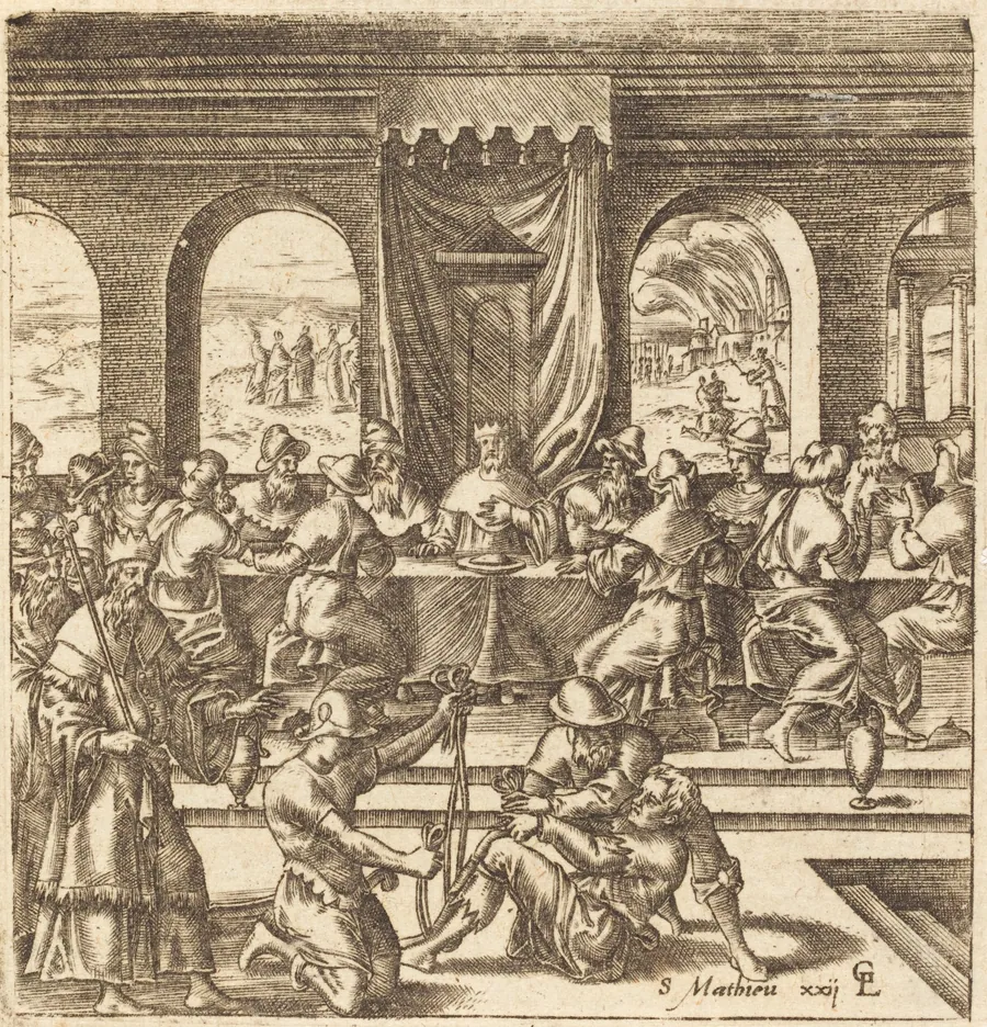 The Parable of the Marriage Feast by Léonard Gaultier