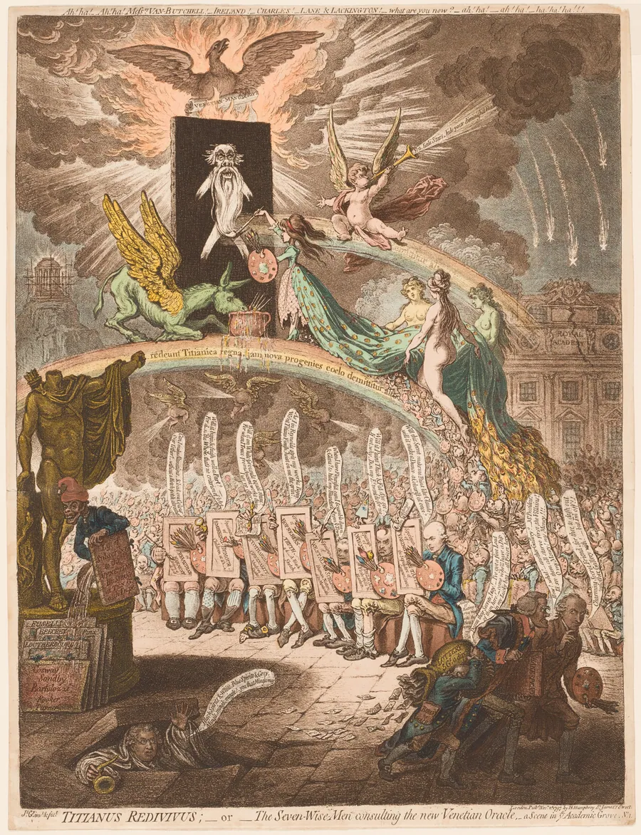 Titianus Redivivus by James Gillray