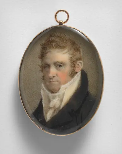 William Dunlap self-portrait