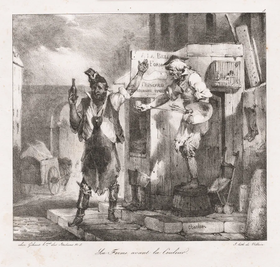 Lithographic Sketches by Charlet: Form before Color by Nicolas Toussaint Charlet