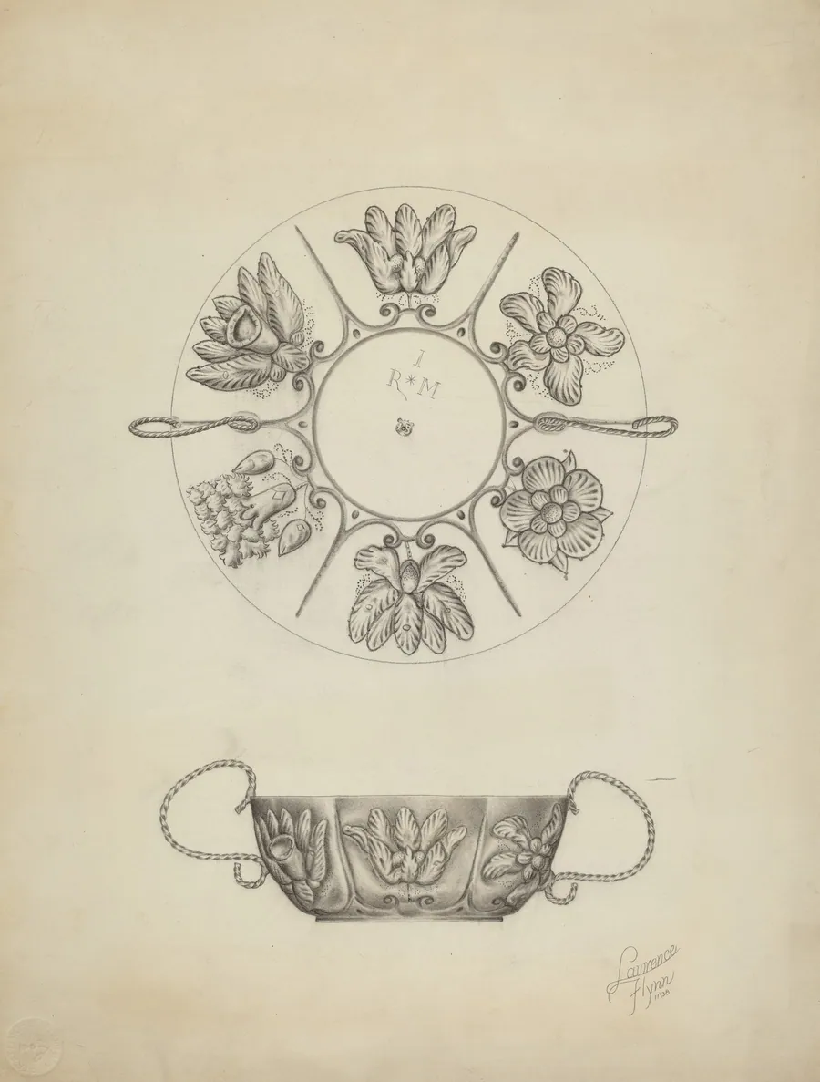 Silver Bowl by Lawrence Flynn