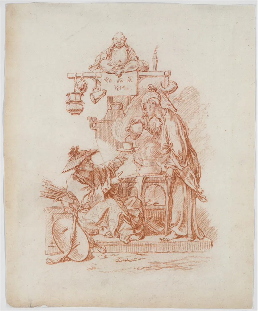 Fire by François Boucher