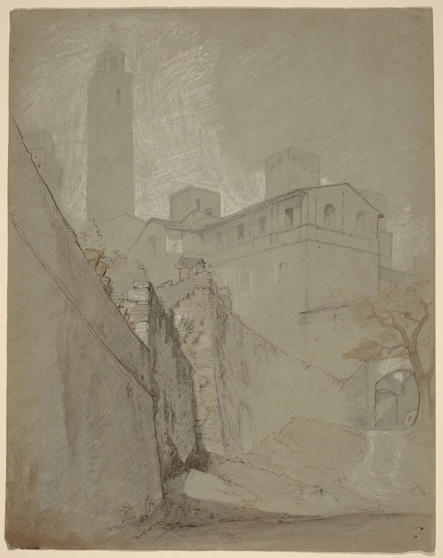 Orvieto by Elihu Vedder