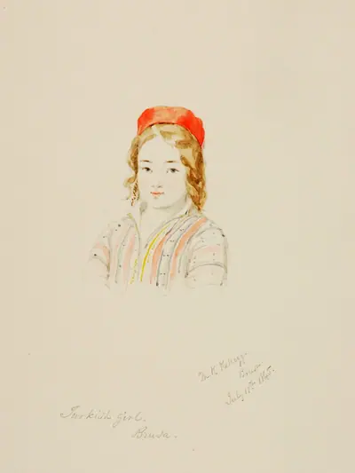 Turkish Girl, Brusa