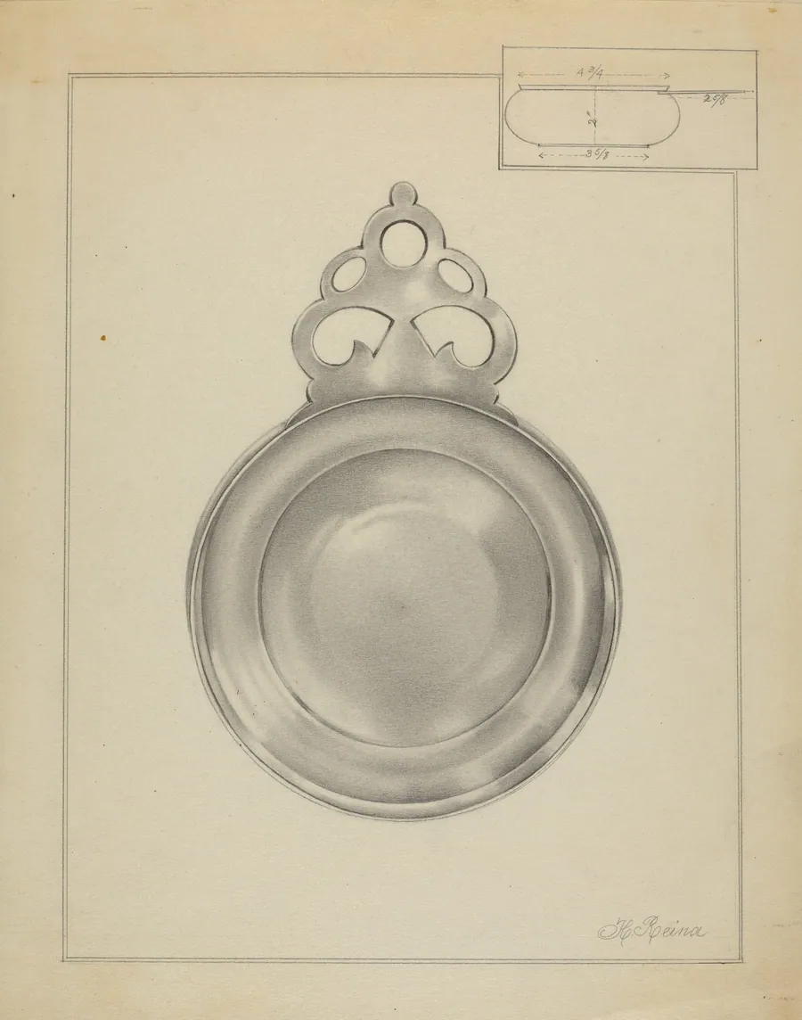 Silver Porringer by Horace Reina