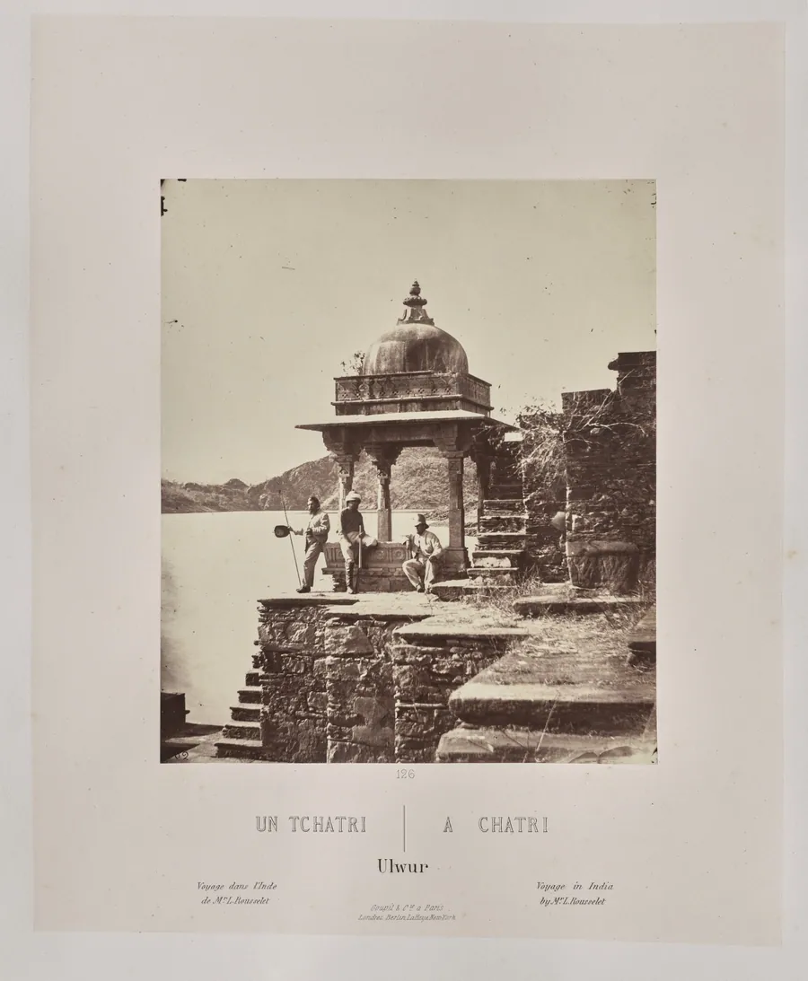 A Chatri, Ulwur by Louis-Théophile Marie Rousselet