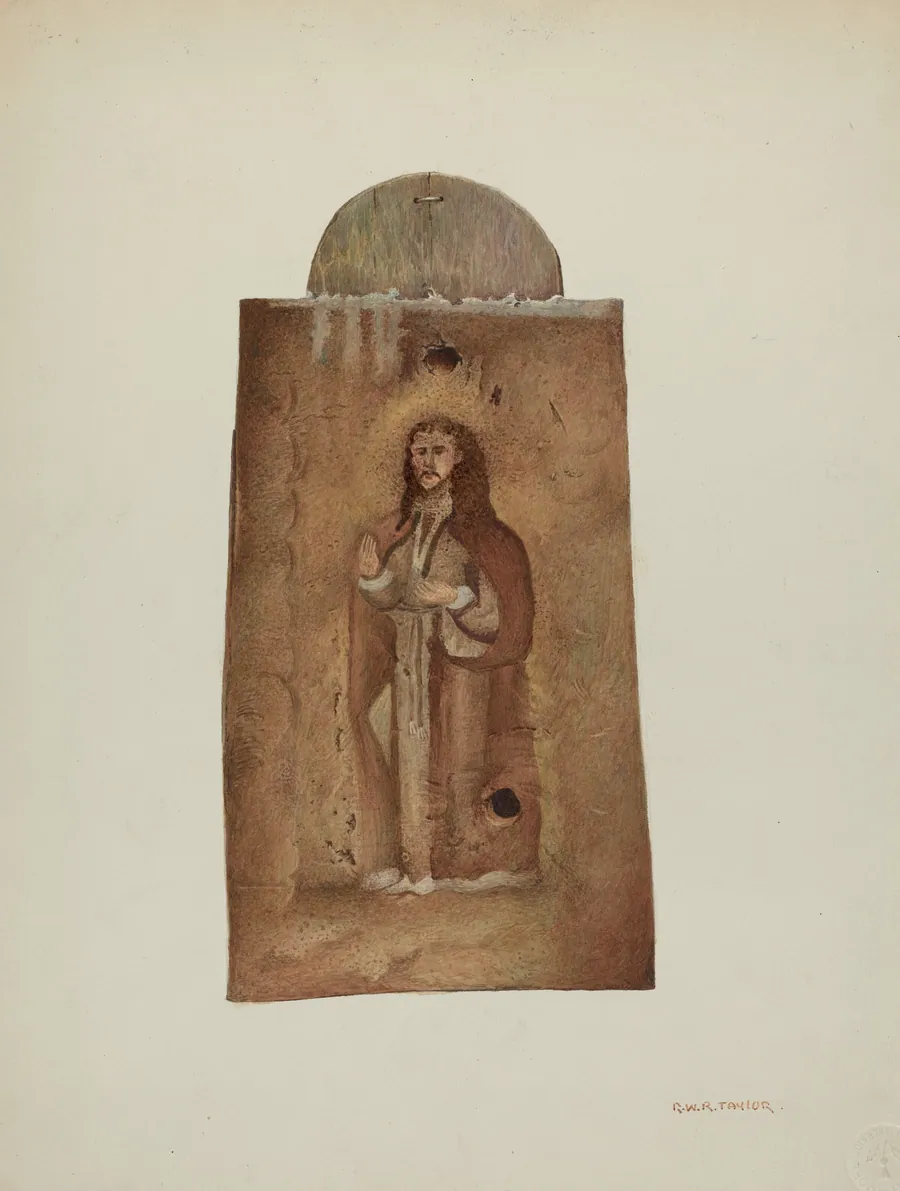 Santo de Retablo by Robert W.R. Taylor