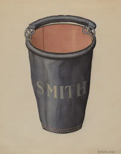 Leather Fire Bucket