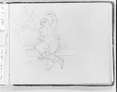 Man on Stairs (from Sketchbook)