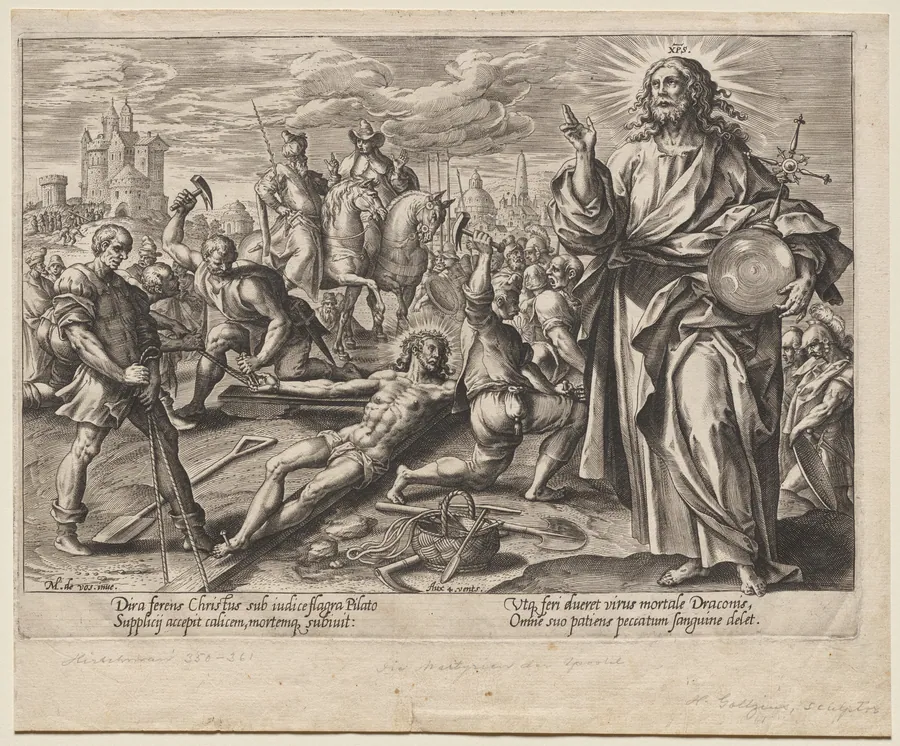 Christ by Hendrick Goltzius
