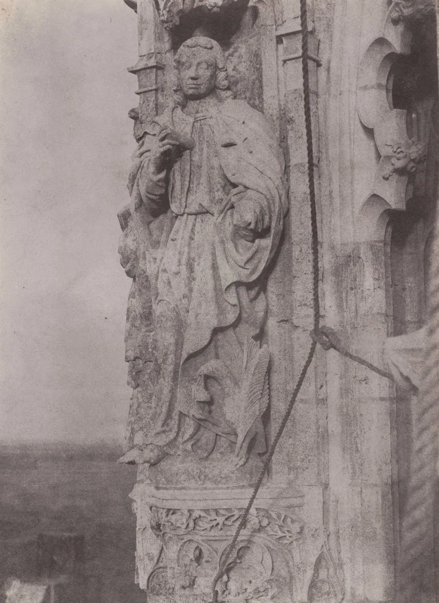 Saint John the Evangelist, Chartres Cathedral by Charles Nègre