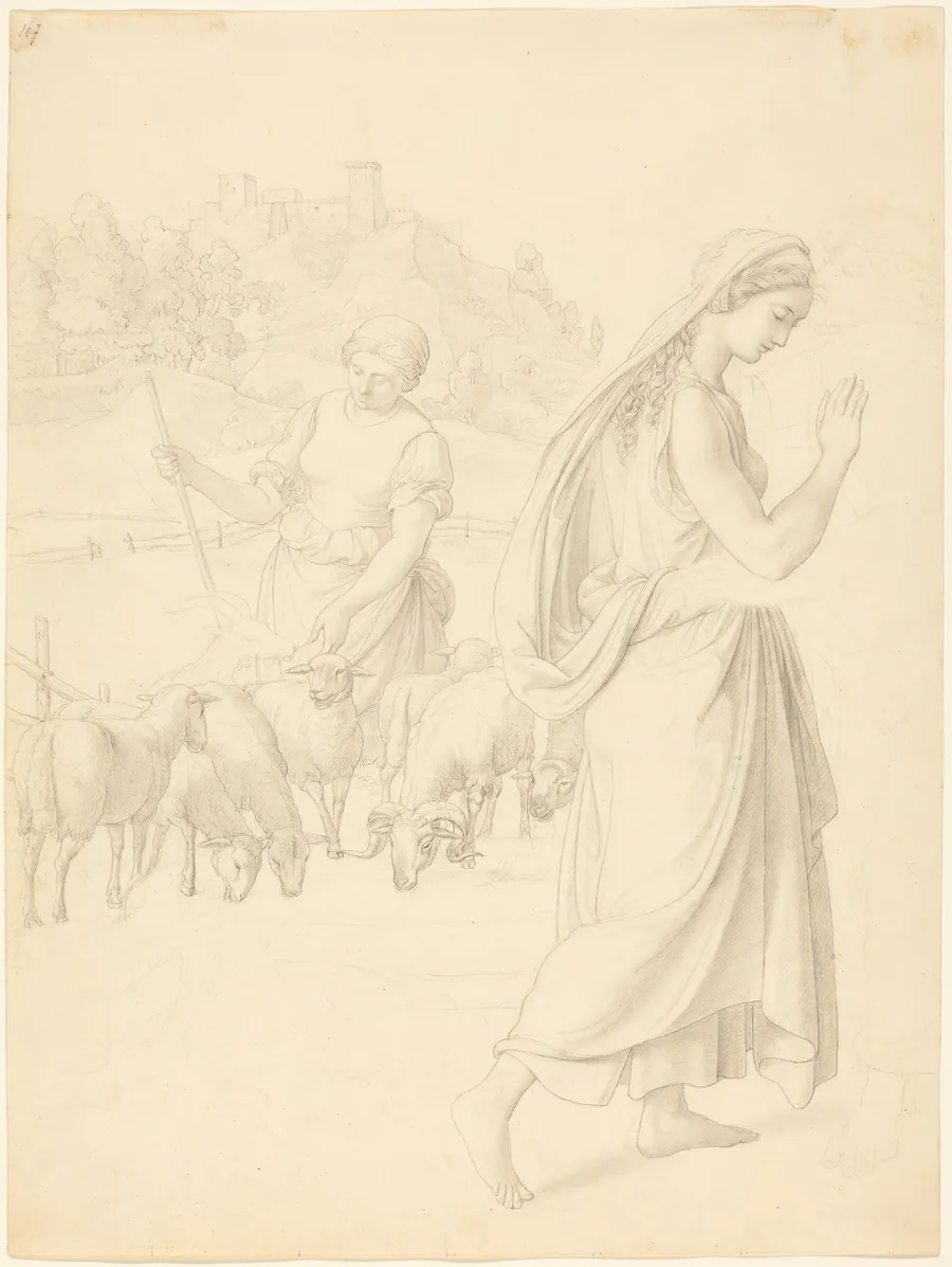 The Meeting of Jacob and Rachel by Josef von Führich