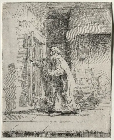 The Blindness of Tobit:  The Larger Plate