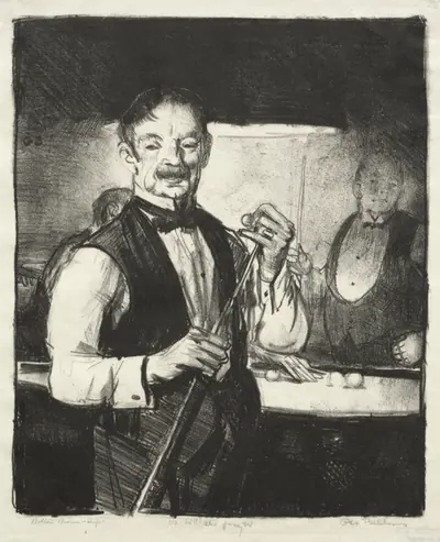 Old Billiard Player