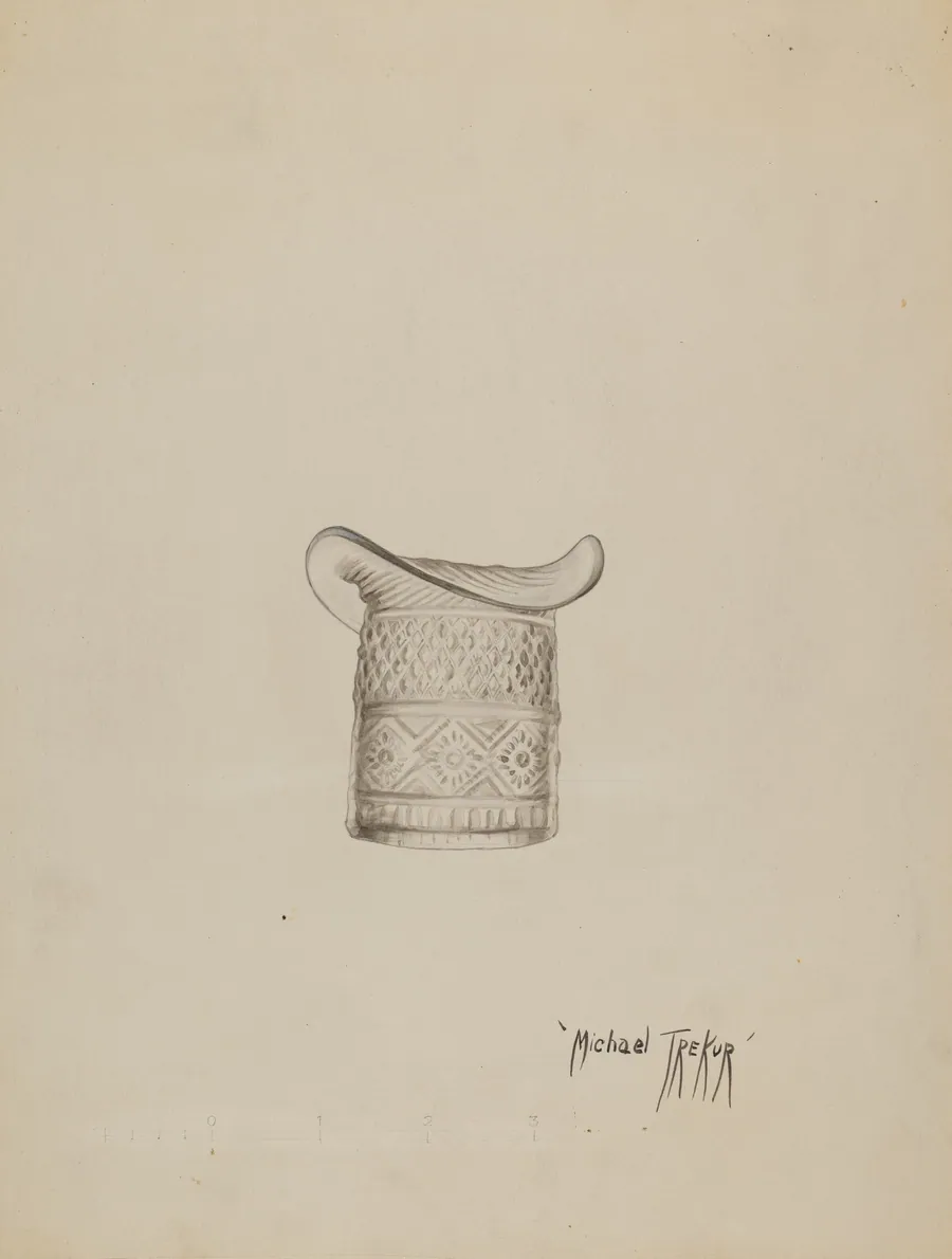 Glass Hat by Michael Trekur
