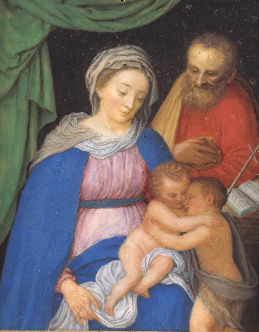 Den hellige Familie by Ubekendt
