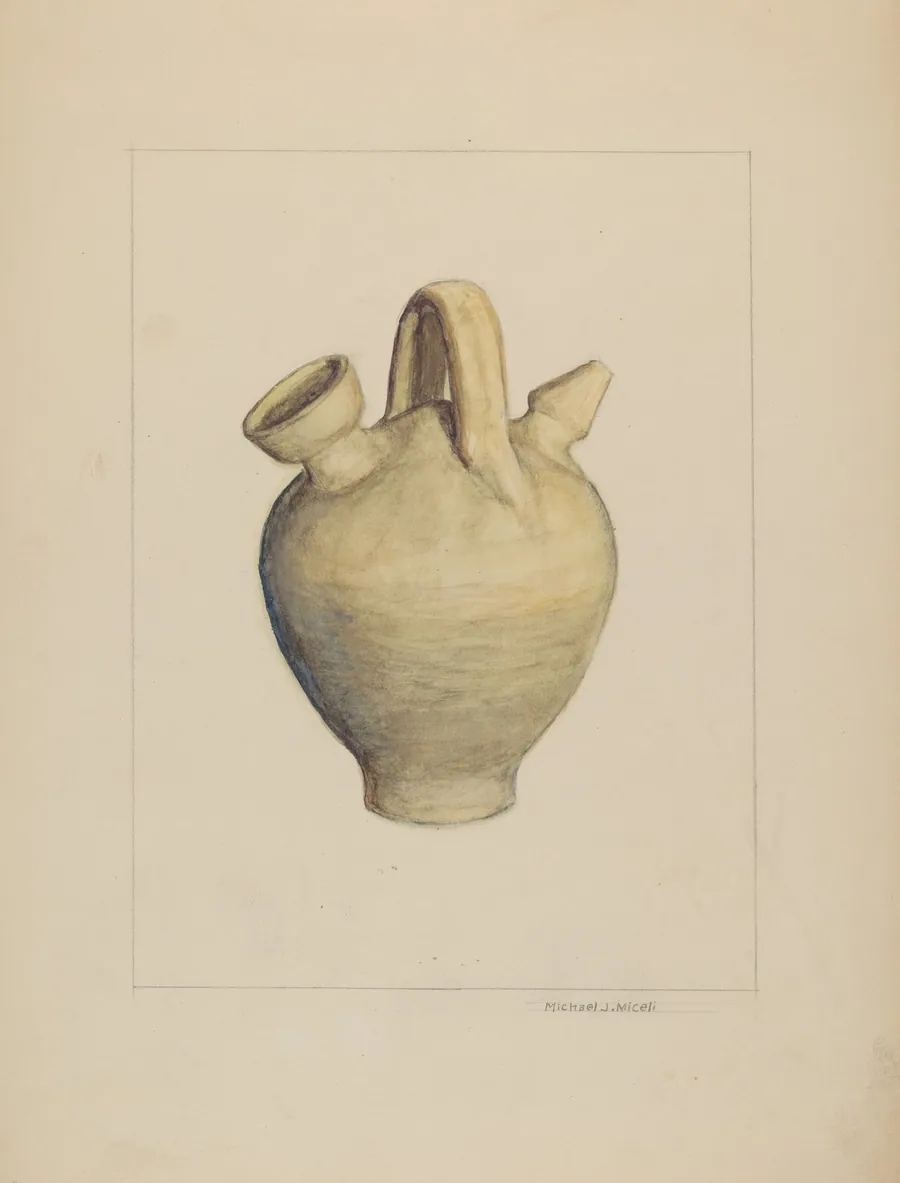 Pottery Jug by Michael J. Miceli