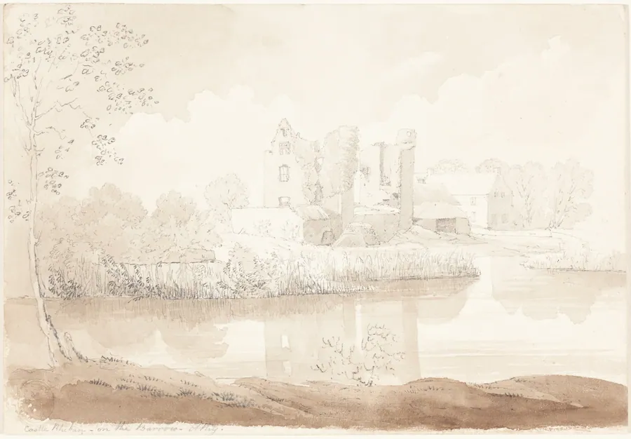 Castle Rheban on the River Barrow, Athy by James Bulwer