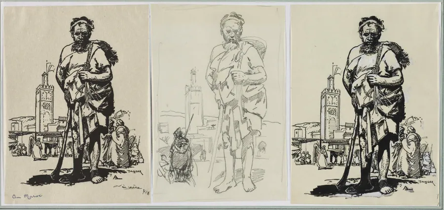 Au Maroc by Auguste Louis Lepère