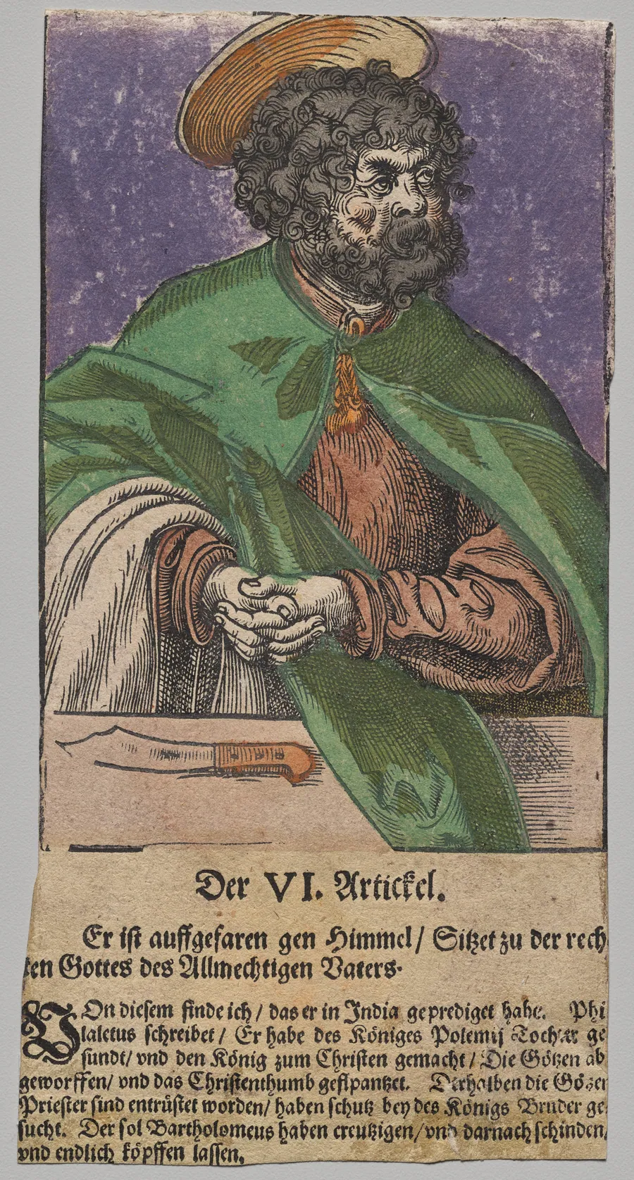 Bartholomew from Christ, the Apostles, and Saint Paul by Lucas Cranach the Elder, After