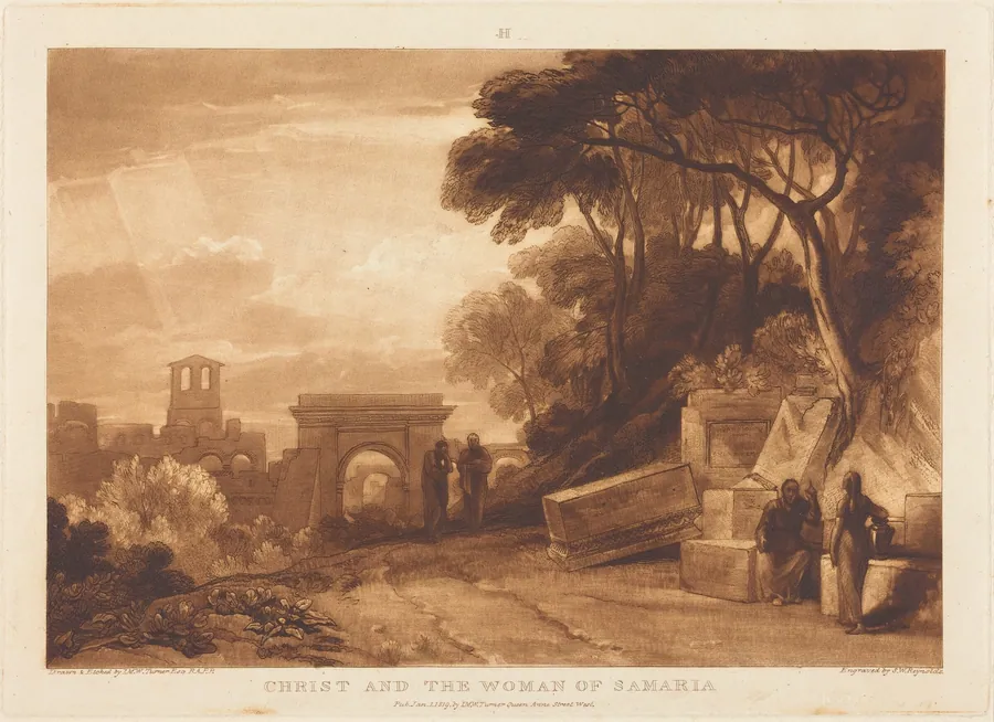 The Woman of Samaria by Samuel William Reynolds I