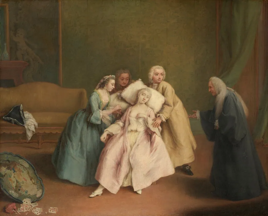 The Faint by Pietro Longhi