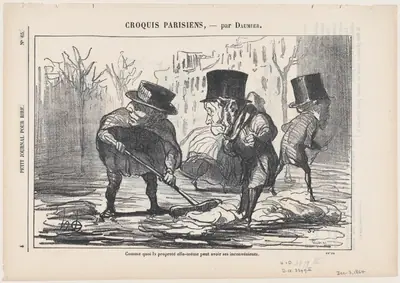 Which shows that even cleanliness can be hazardous, from 'Parisian sketches,' published in Le Journal pour Rire, December 3, 1864