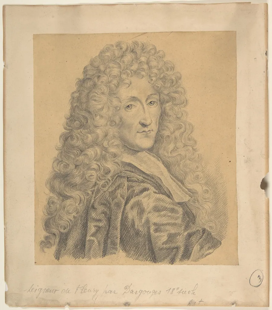 Portrait of Fleury by Georges-Edmond Dargouge