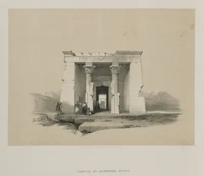Egypt and Nubia, Volume II: Temple of Dandour, Nubia