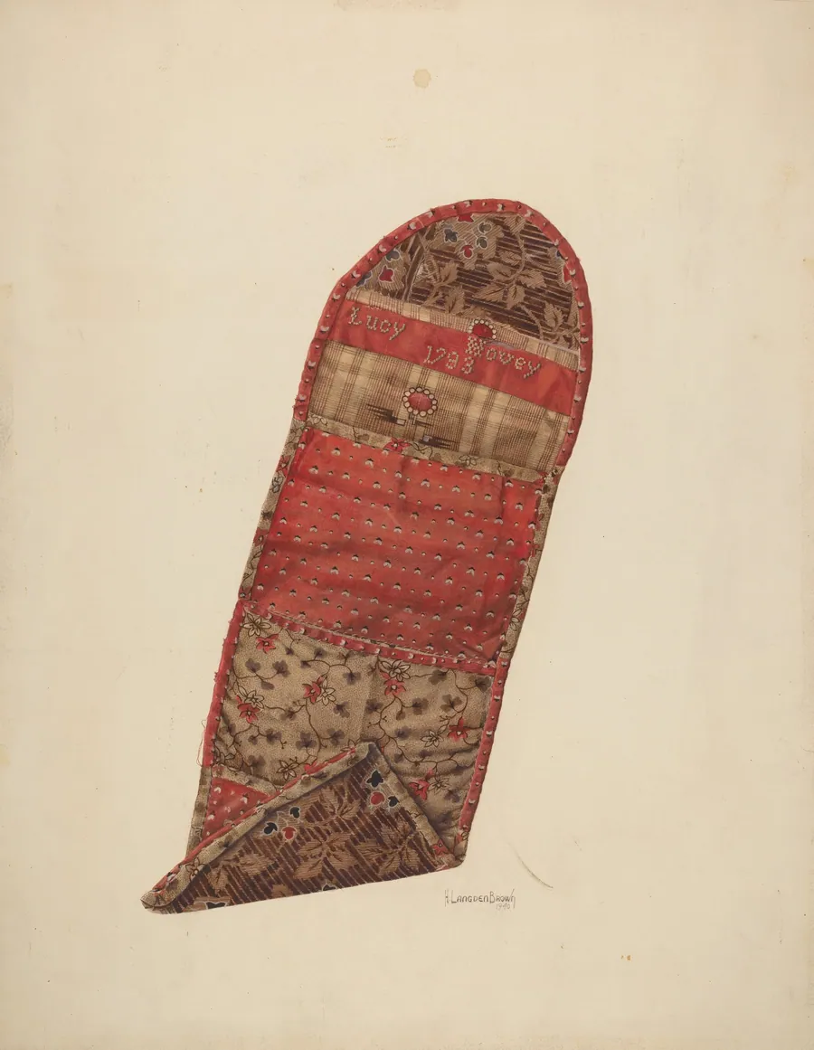 Needle Case by H. Langden Brown