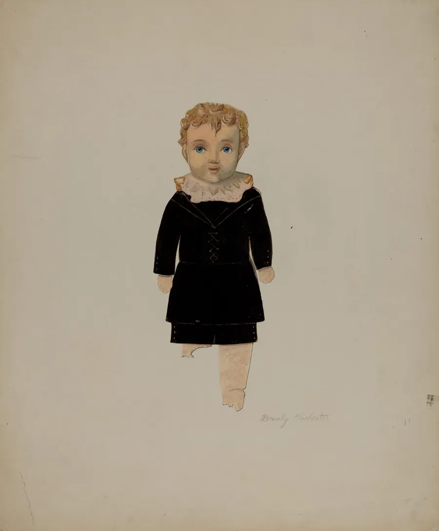Paper Doll (Boy) by Beverly Chichester