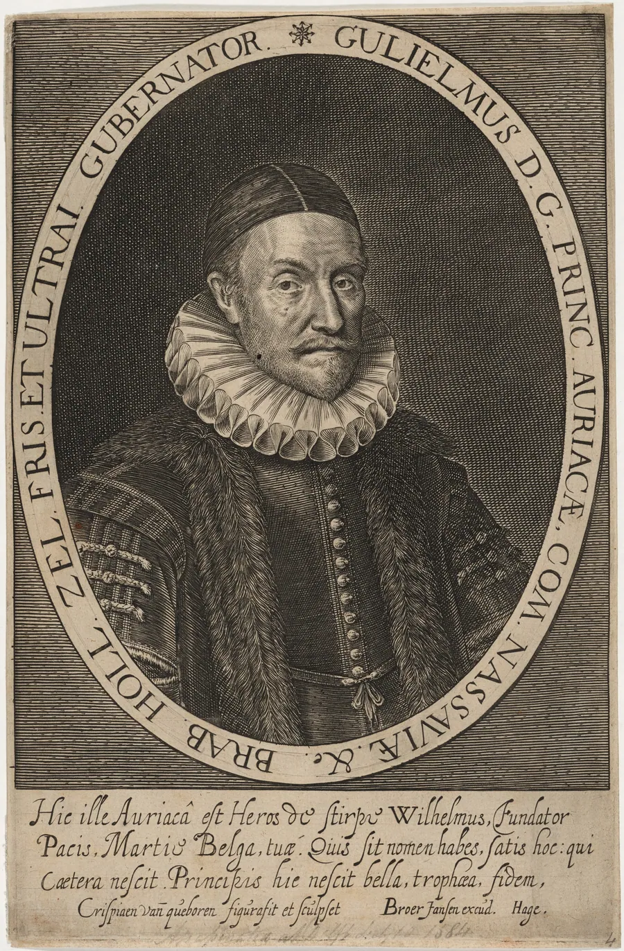 William I, Prince of Orange by Crispyn van den Queboorn