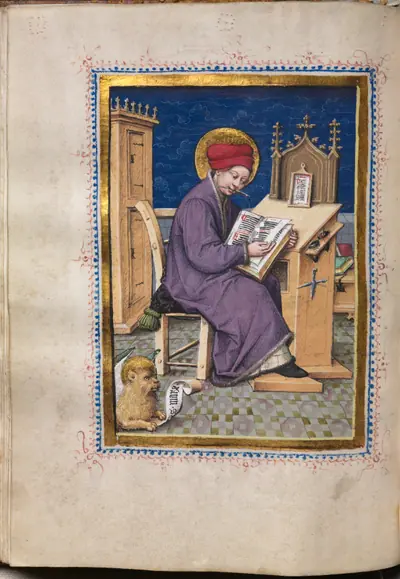 Gospel Book with Evangelist Portraits: Saint Mark