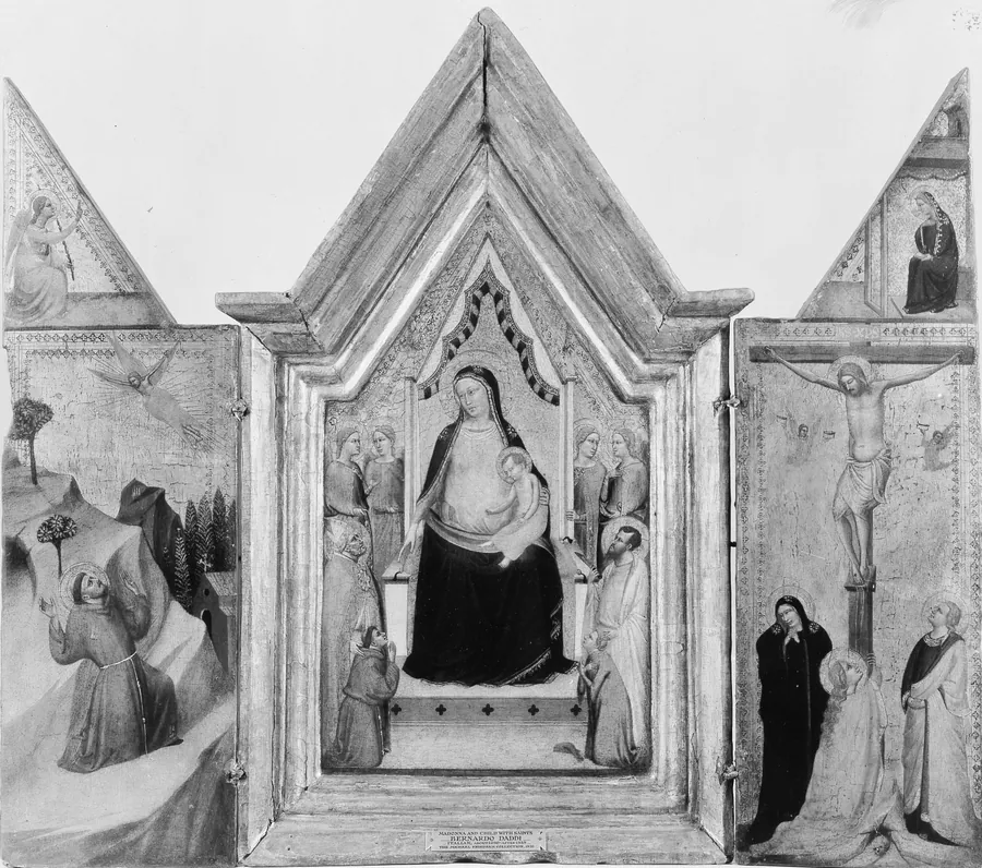 Madonna and Child Enthroned with Saints by Bernardo Daddi