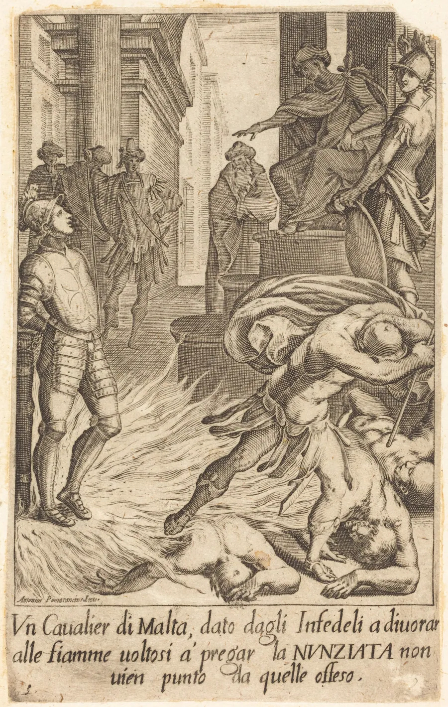 Knight of Malta by Jacques Callot