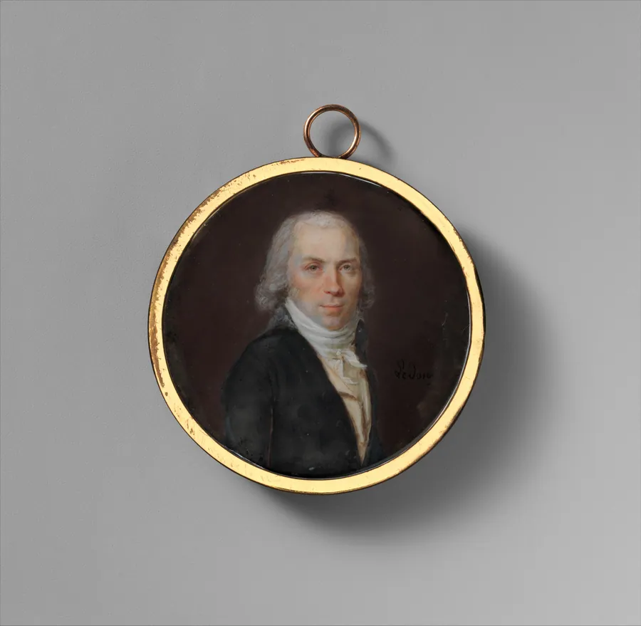 Portrait of a Man by Jeanne Philiberte Ledoux