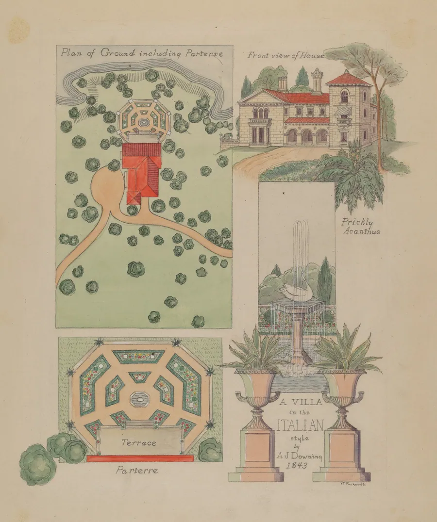 Italian Villa Design by Virginia Richards