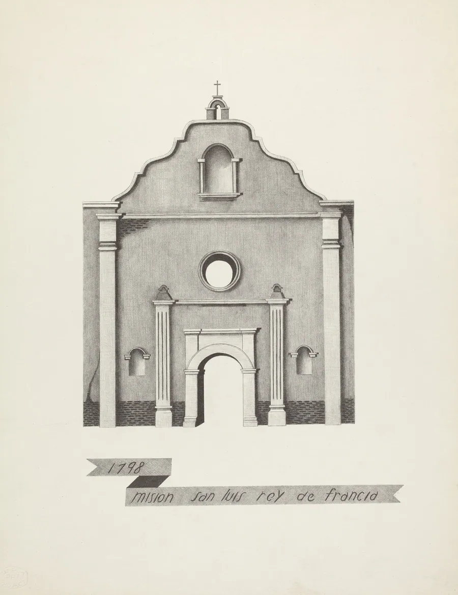 Mision San Luis Rey de Francia by James Jones