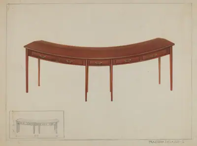 Circular Desk