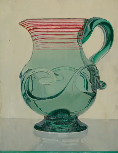 Blue Pitcher