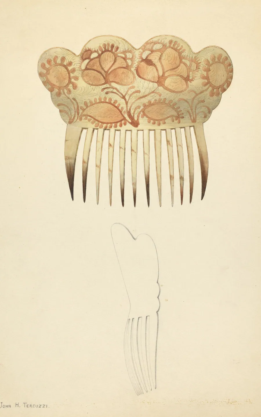 Comb by John H. Tercuzzi