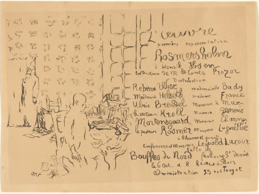 Rosmersholm by Edouard Vuillard
