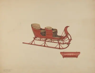 Two Seated Sleigh